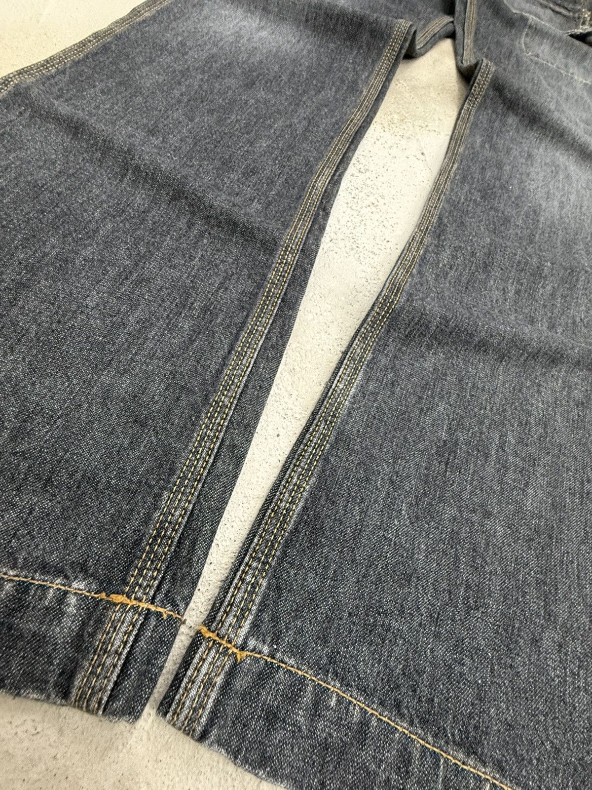 Le Grande Bleu (L.G.B.) Branch Department 50s Reissue Work Wear Flared Jeans Size US 30 / EU 46 - 12 Thumbnail