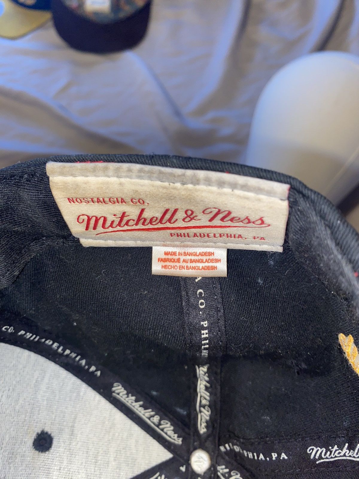 Vintage Mitchell & Ness Steelers snap back Size ONE SIZE - 4 Thumbnail