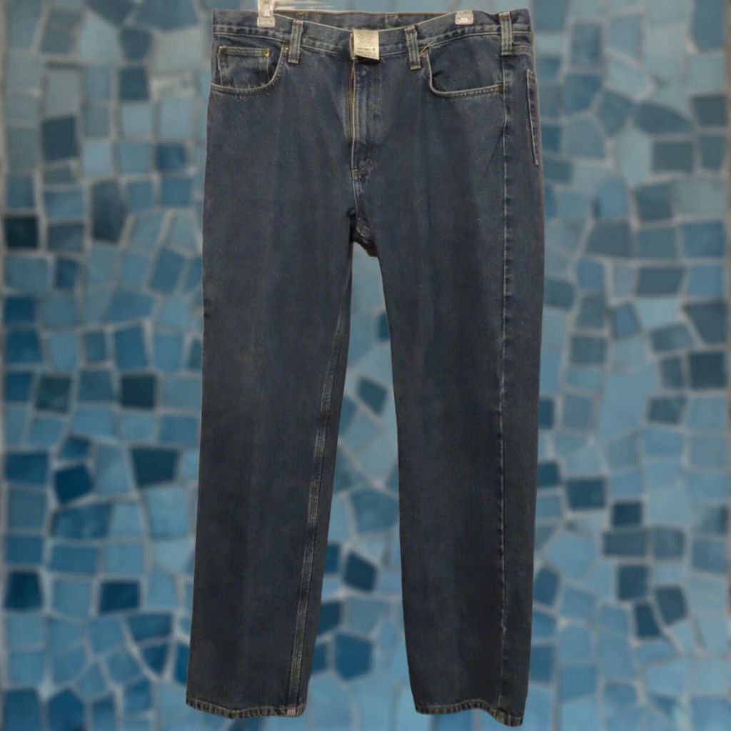 Carhartt Carhartt Jeans 40x34 Traditional Fit 5 Pocket Denim Read Description Size US 40 / EU 56 - 1 Thumbnail