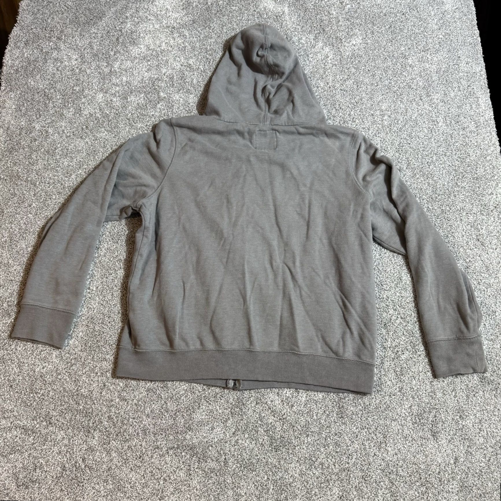 American Eagle Outfitters VINTAGE American Eagle Outfitters Hoodie Mens 2XL Gray Full Zip Graphic Print Hooded Pockets Streetwear Grunge Outdoor Size US XXL / EU 58 / 5 - 8 Thumbnail