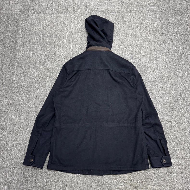 Ermenegildo Zegna Ermenegildo Zegna Fine Cashmere Hooded Military Jacket Size US M / EU 48-50 / 2 - 5 Thumbnail
