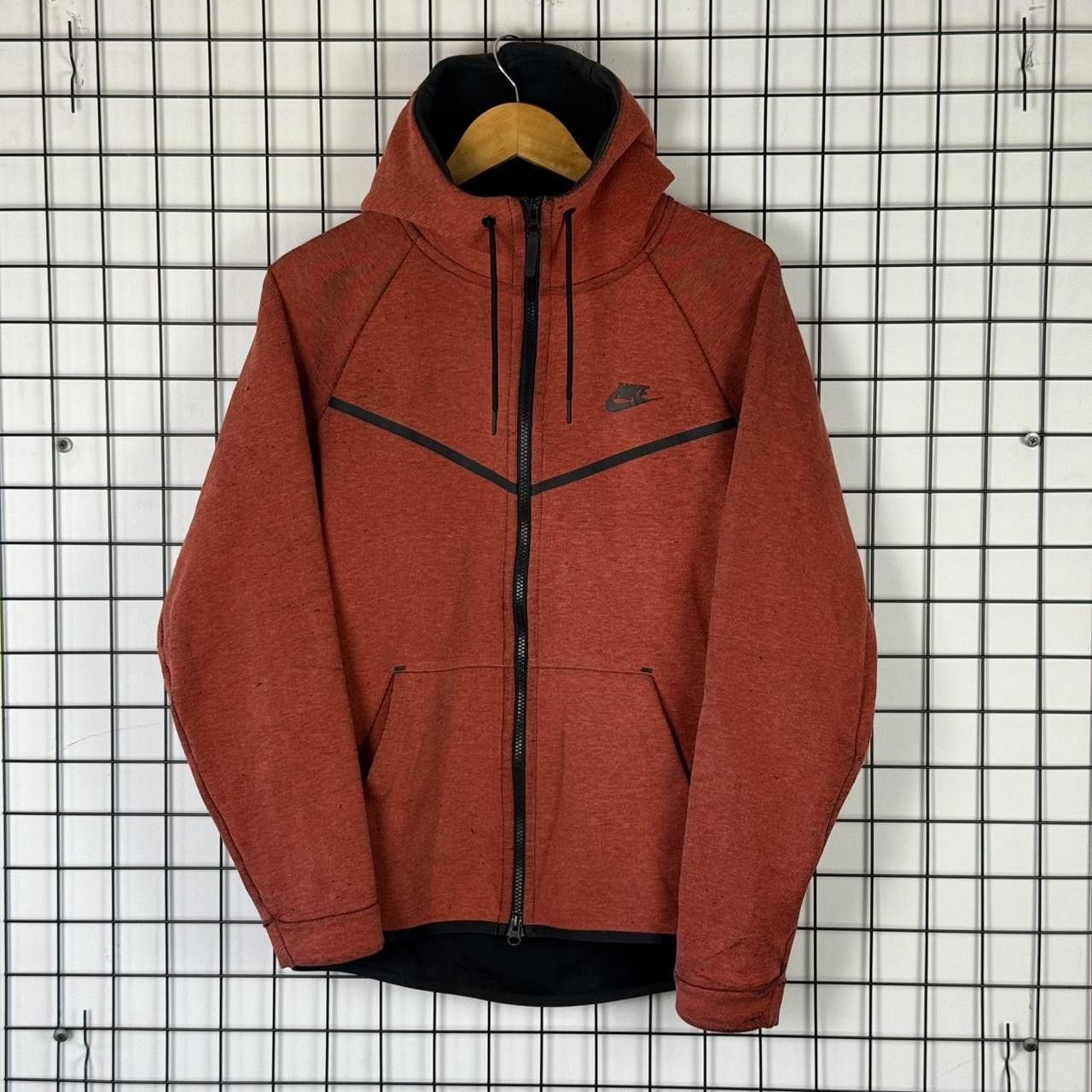 Nike Nike Tech Fleece Sweatshirt Zip Up Red Size US M / EU 48-50 / 2 - 2 Thumbnail
