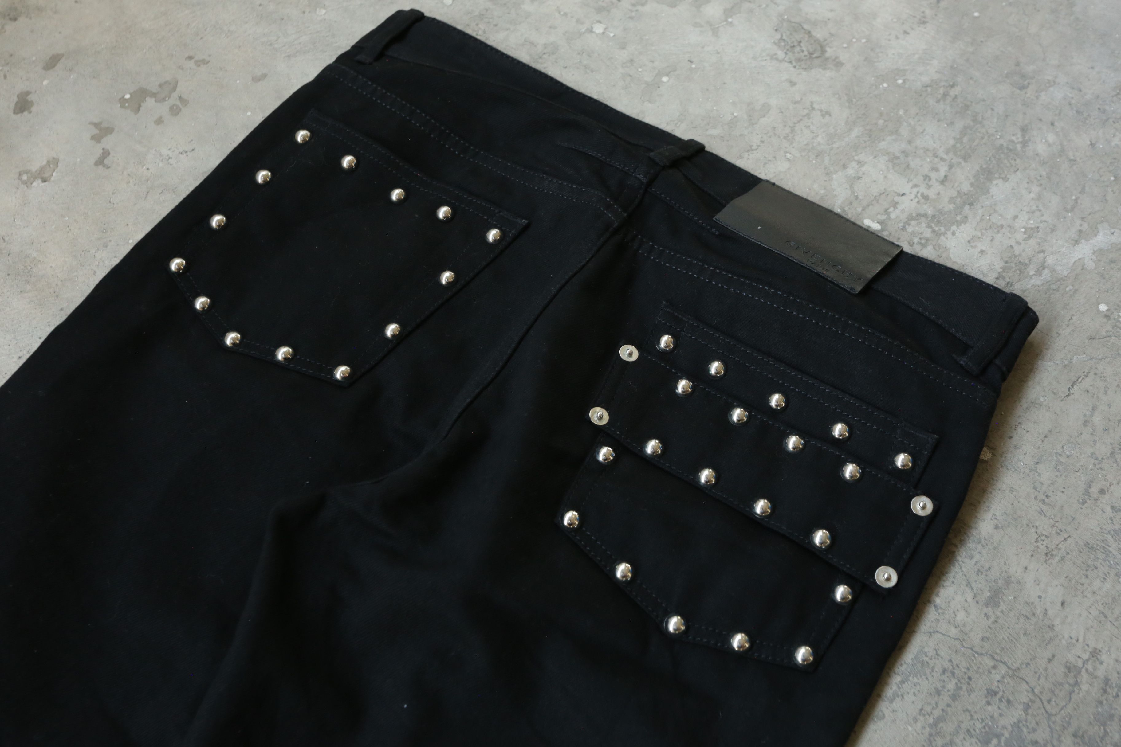 Givenchy Givenchy - Riccardo Tisci - S/S 16 - Studded Denim Jean Size US 30 / EU 46 - 3 Thumbnail