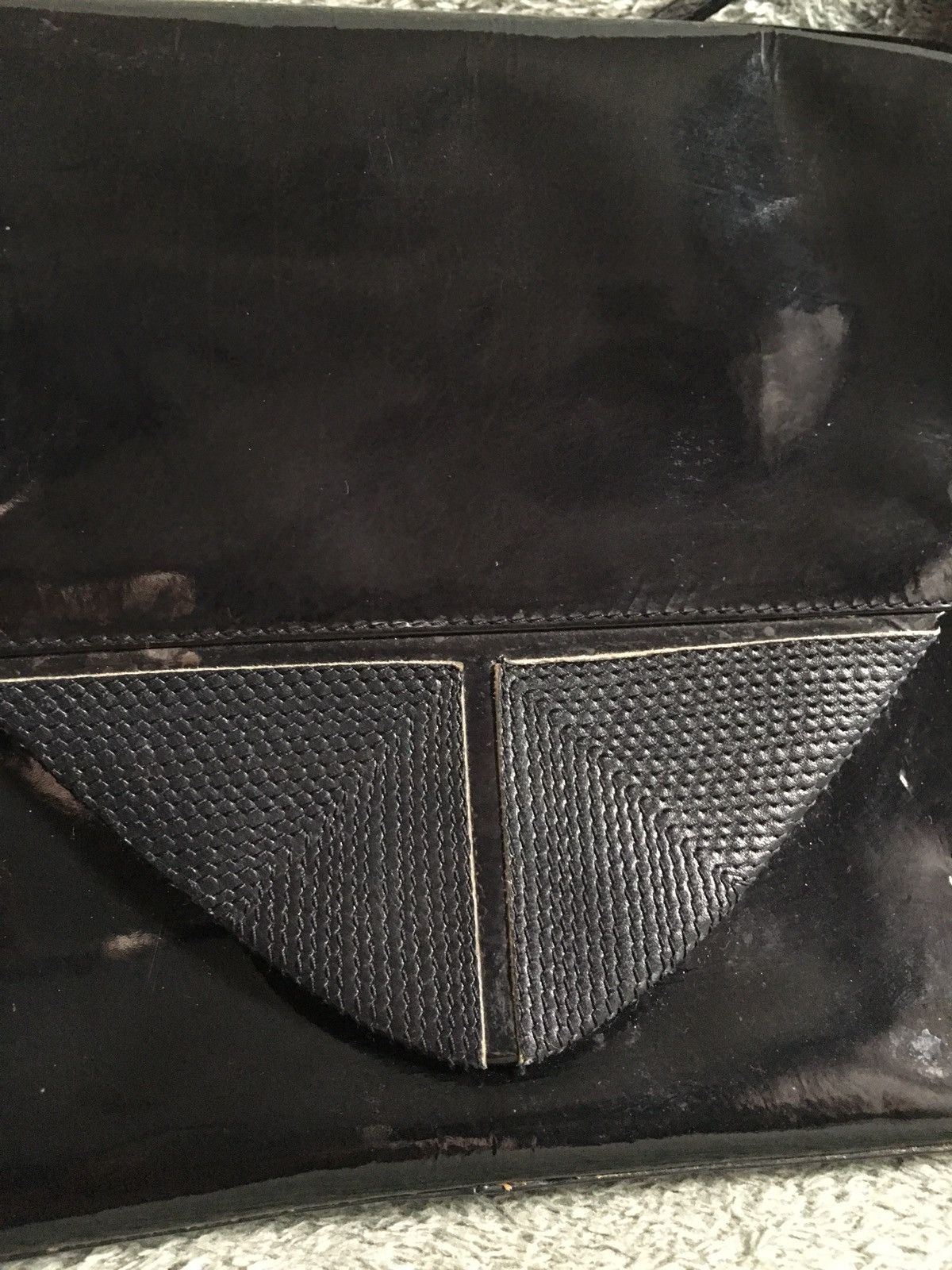 Bally × Vintage BALLY of Switzerland Black Patent Leather Shoulder Bag Size ONE SIZE - 3 Thumbnail