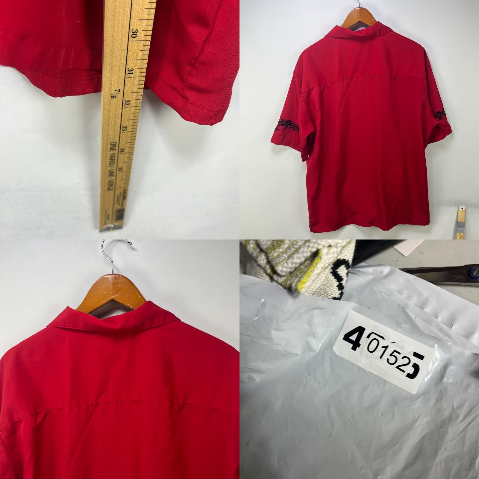 West Coast Choppers VINTAGE West Coast Choppers Red Flames Y2K Button Up Shirt Dragon XL Men Shirt Short Sleeve Knit Cotton 2000s 2000-2009 Size US XL / EU 56 / 4 - 7 Thumbnail