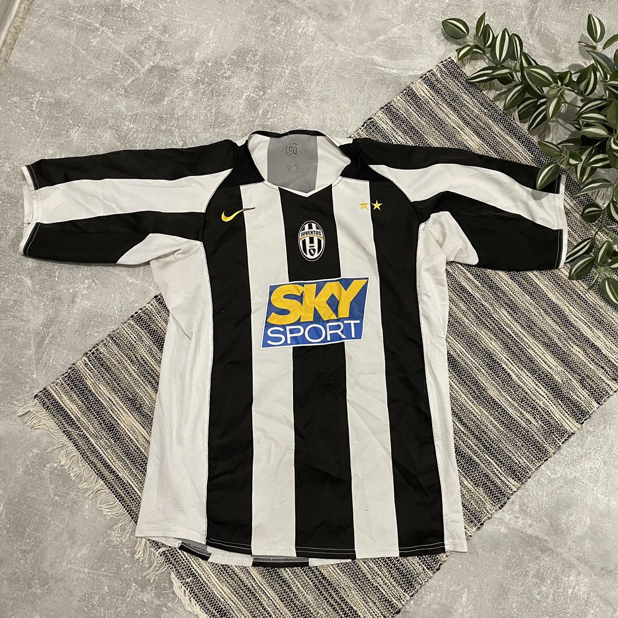 Nike JUVENTUS SKY VINTAGE AWAY JERSEY 90s FOOTBALL SOCCER