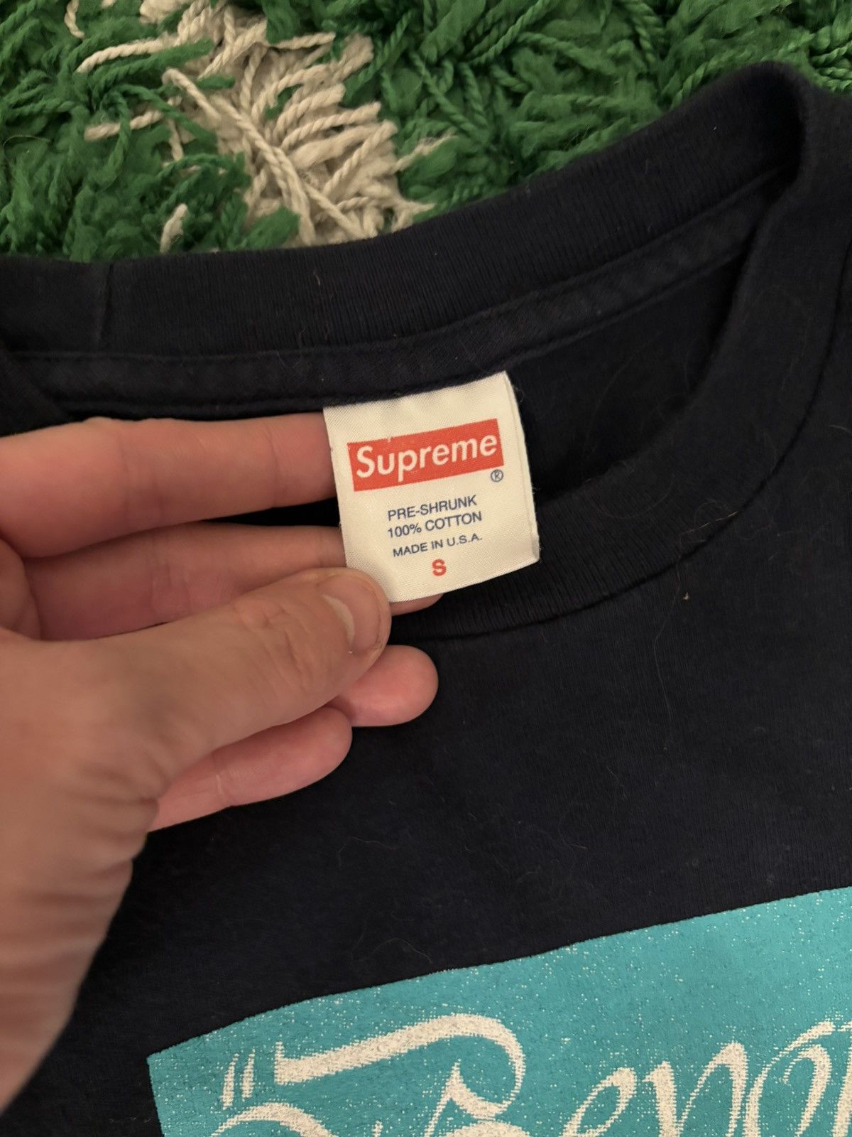 Supreme Supreme “Beyond Dreams” Tee (Navy Blue) Size US S / EU 44-46 / 1 - 3 Thumbnail