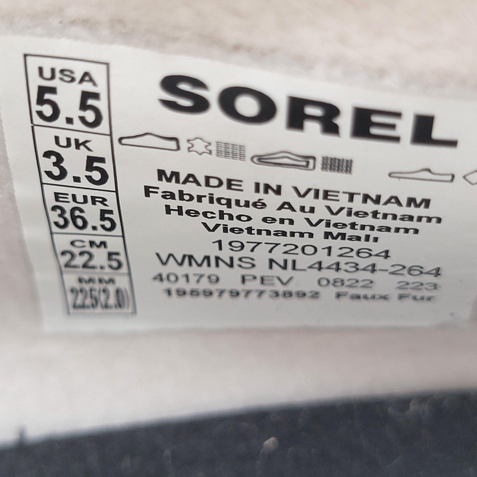 SOREL Sorel Out N About Conquest WP Wmns Size 5.5 Fur Lined Boots Size US 5.5 / IT 35.5 - 8 Thumbnail