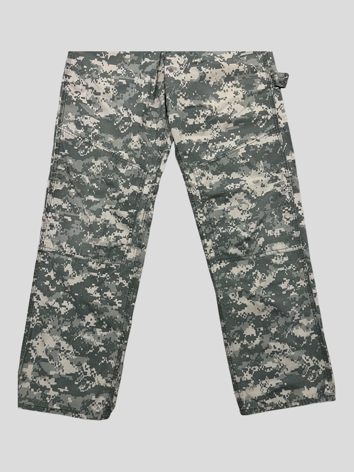 Post Overalls Vintage Post O'alls Digital Camo Wide Leg Carpenter Pants Size US 30 / EU 46 - 5 Thumbnail