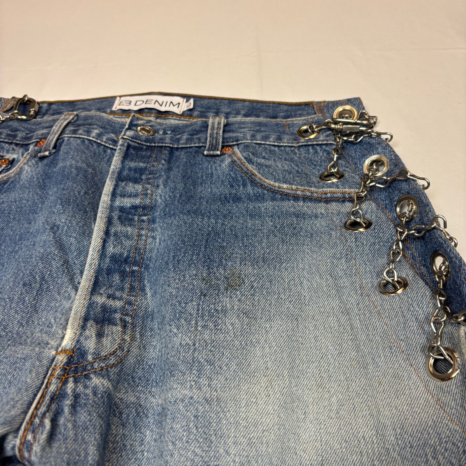 EB Denim EB Denim Chain Vintage 90s Levi's Jeans Straight Large Size 30" / US 8 / IT 44 - 11 Thumbnail