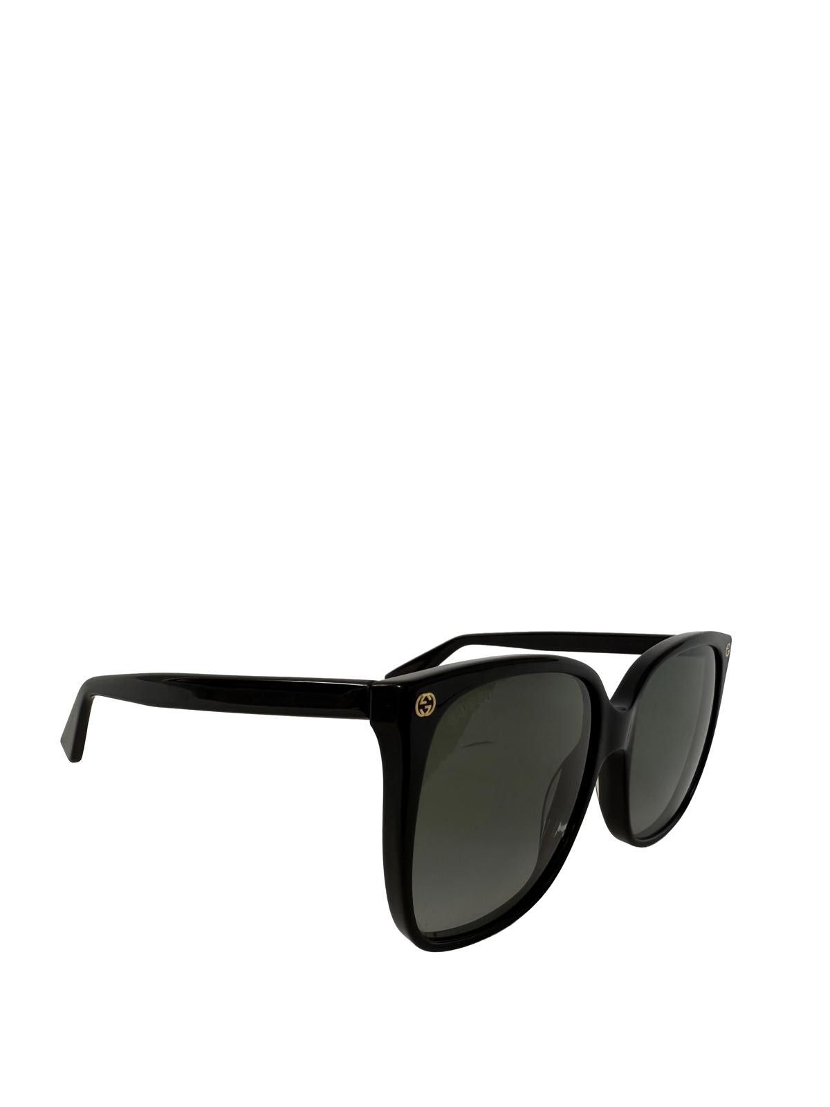 Gucci Womens Black Gucci Sunglasses Interlocking G Sunglasses Logo Size ONE SIZE - 1 Thumbnail