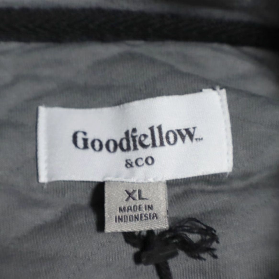 Vintage Goodfellow & Co Quilted Snap Pullover Fleece Sweater Gray Men's XL Shirt Size US XL / EU 56 / 4 - 5 Thumbnail