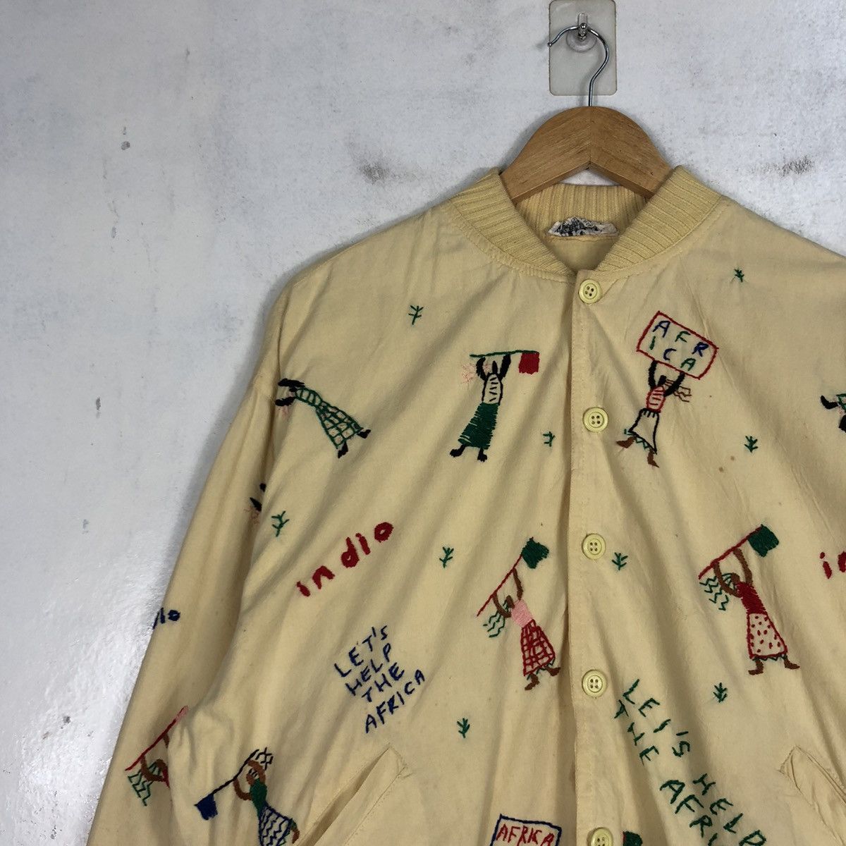 Japanese Brand × Other Indio Embroidered Bombers Jacket Size US M / EU 48-50 / 2 - 6 Thumbnail