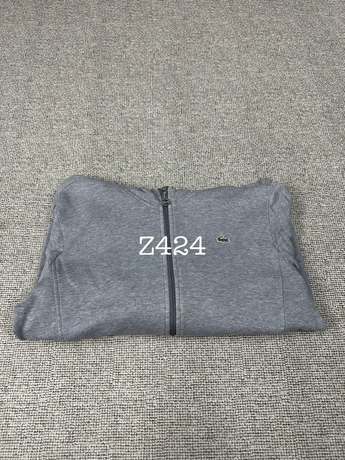 Lacoste Lacoste Distressed Hoodie Z424 Size US L / EU 52-54 / 3 - 14 Thumbnail