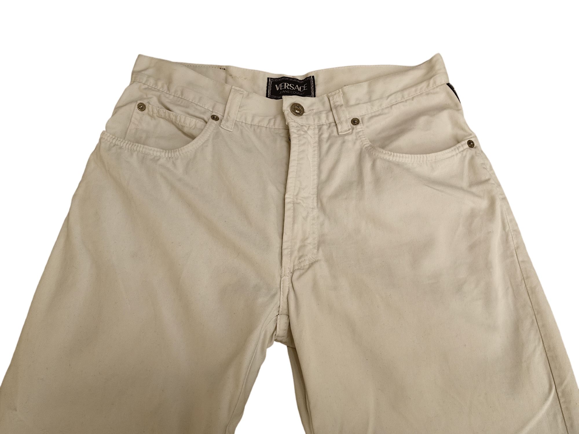 Versace Jeans Couture Versace Jeans Couture White Jeans 33 / 47 Size US 33 - 14 Thumbnail