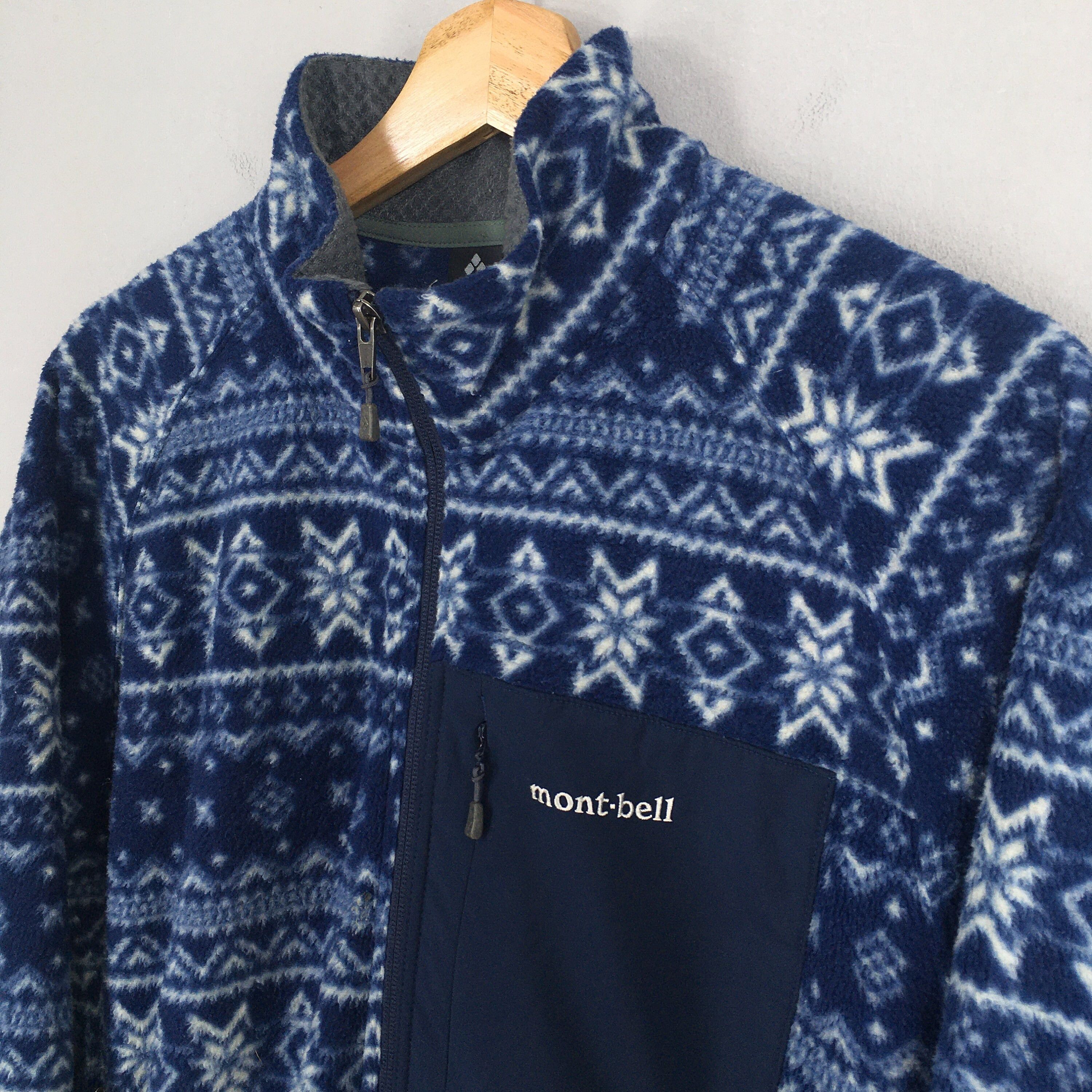 Montbell Vintage Mont-bell Fleece Climaplus Sweater Medium Size US M / EU 48-50 / 2 - 3 Thumbnail