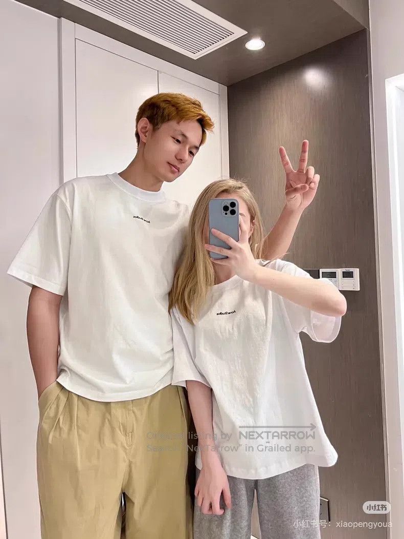 Acne Studios Acne Studios White Letter Short Sleeve T-Shirt Size XS / US 0-2 / IT 36-38 - 9 Thumbnail