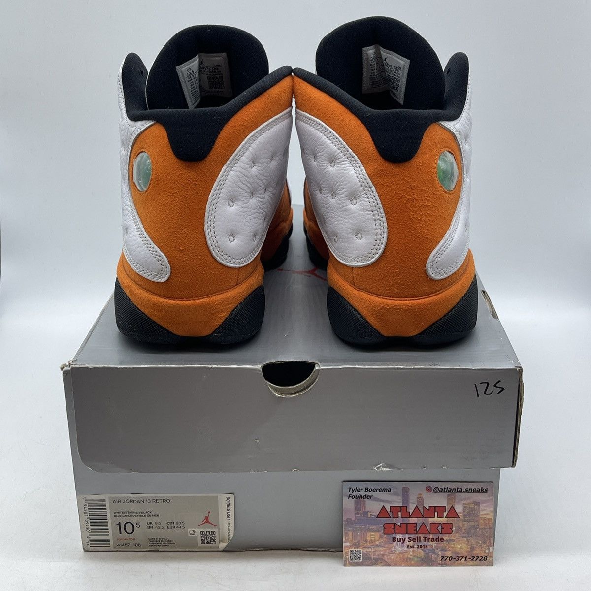 Jordan Brand Air Jordan 13 starfish Size US 10.5 / EU 43-44 - 3 Thumbnail