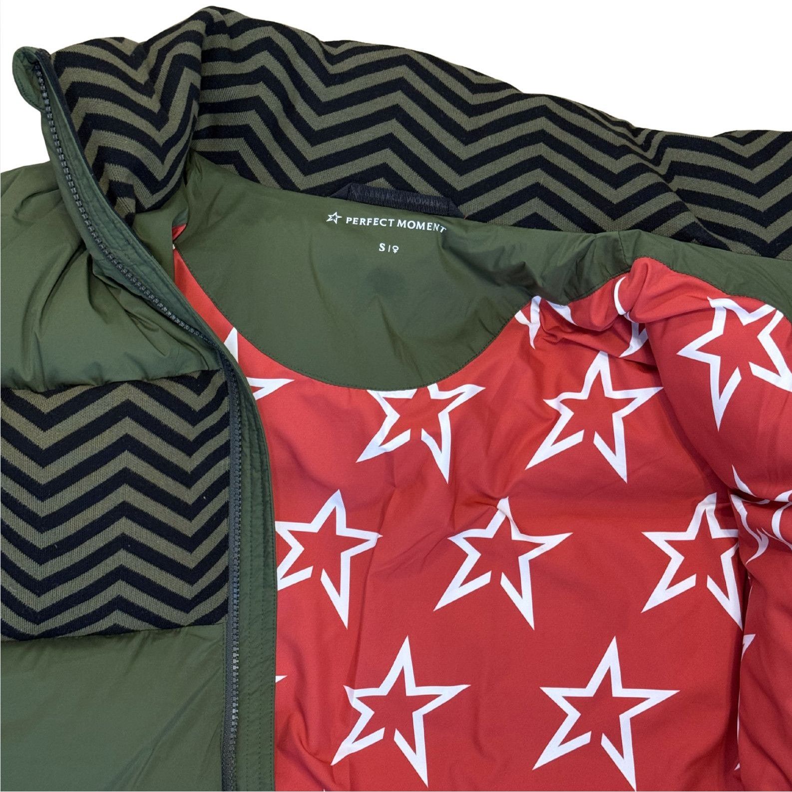 Perfect Moment PERFECT MOMENT Polar crochet quilted down ski jacket EUC $85 Size S / US 4 / IT 40 - 5 Thumbnail