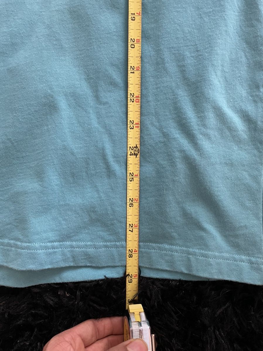 Supreme Supreme Lotus Light Aqua Tee Size US M / EU 48-50 / 2 - 8 Thumbnail