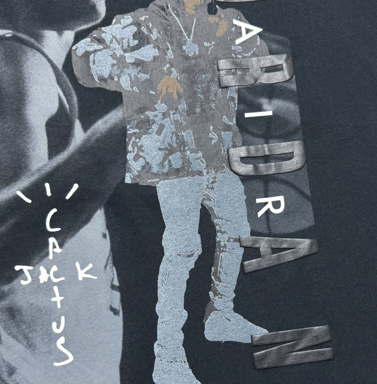 Jordan Brand Air Jordan Cactus Jack by Travis Scott T-Shirt Big Logo Size US L / EU 52-54 / 3 - 11 Thumbnail