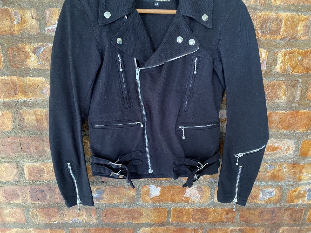 Lad Musician 1990s Savoy Clothing Japan Punk Rider double collar jacket Size XS / US 0-2 / IT 36-38 - 4 Thumbnail