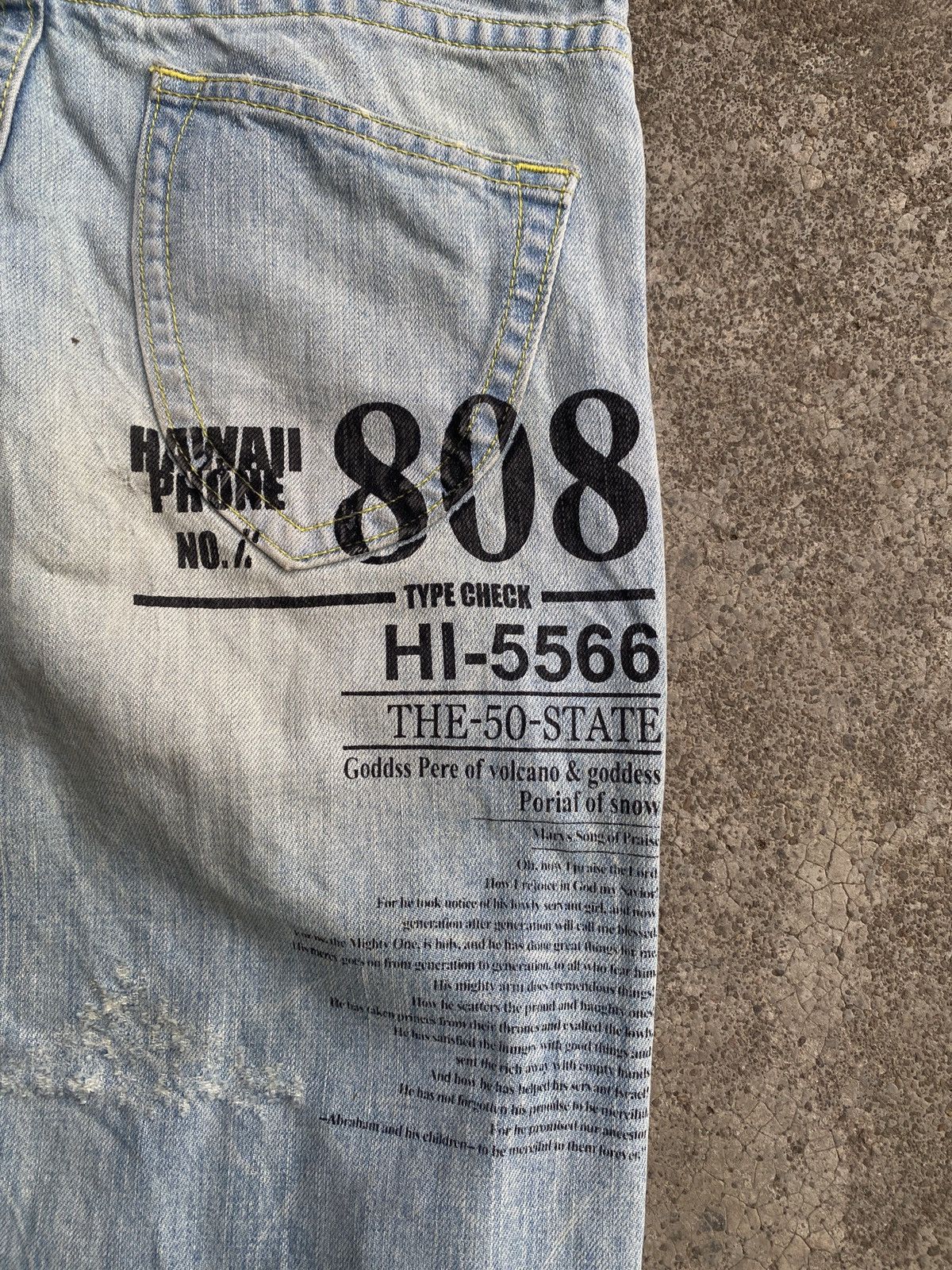 If Six Was Nine × Japanese Brand × Vintage Vintage cold denim jeans Size 30" / US 8 / IT 44 - 13 Thumbnail