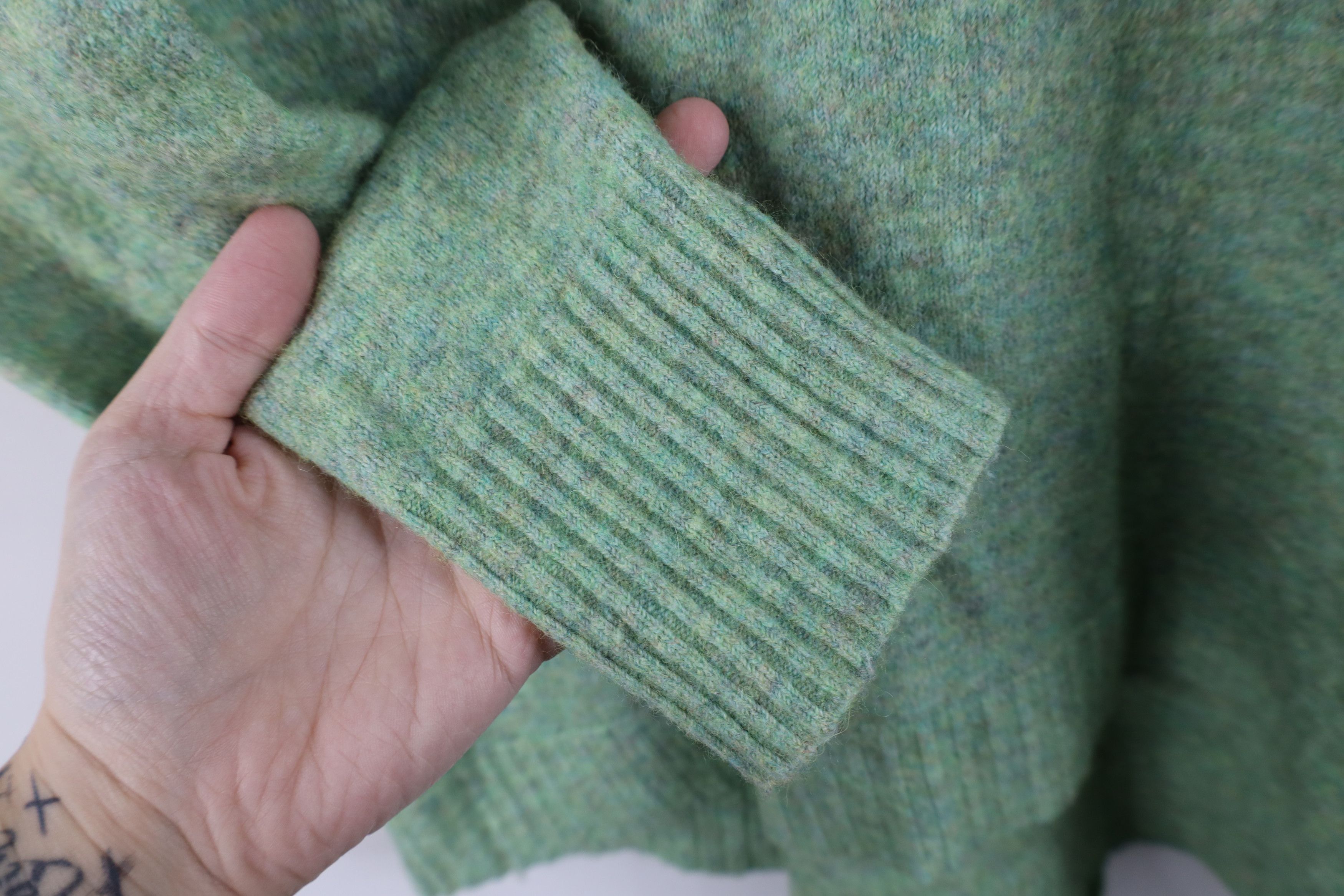 J.Crew J Crew Blend Knit Tunic Turtleneck Sweater Rainbow Fleck Size S / US 4 / IT 40 - 5 Thumbnail