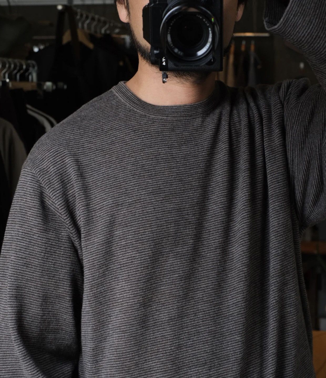 STILL BY HAND STILL BY HAND JAPAN 14G WOOL STRIPED SWEATER Size US M / EU 48-50 / 2 - 2 Thumbnail