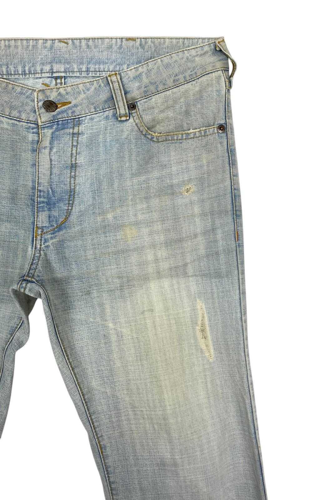 Katharine Hamnett London Rare‼️ Katharine Hamnett London Distressed Jeans Made Japan Size 34" / US 12 / IT 48 - 3 Thumbnail