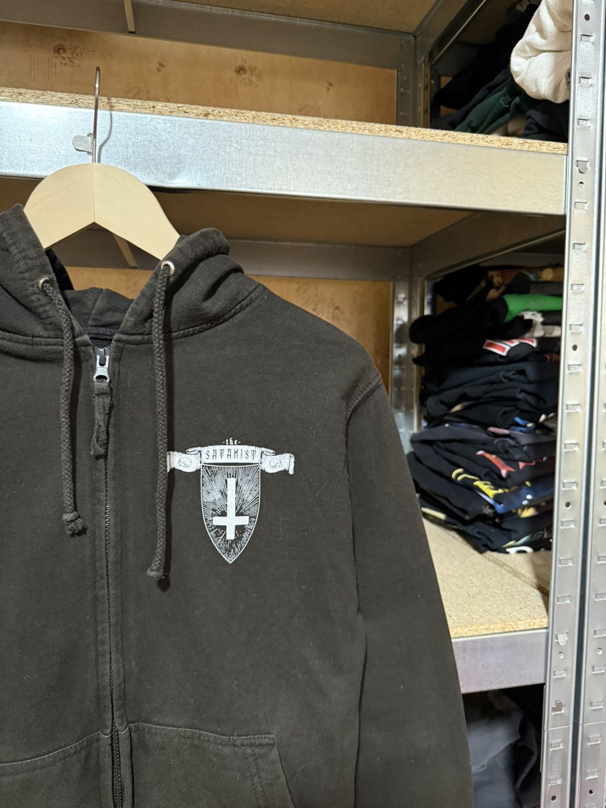 Band Tees × Vintage Vintage 2015 Behemoth The Satanist Black Metal Hoodie Y2K Size US S / EU 44-46 / 1 - 4 Thumbnail