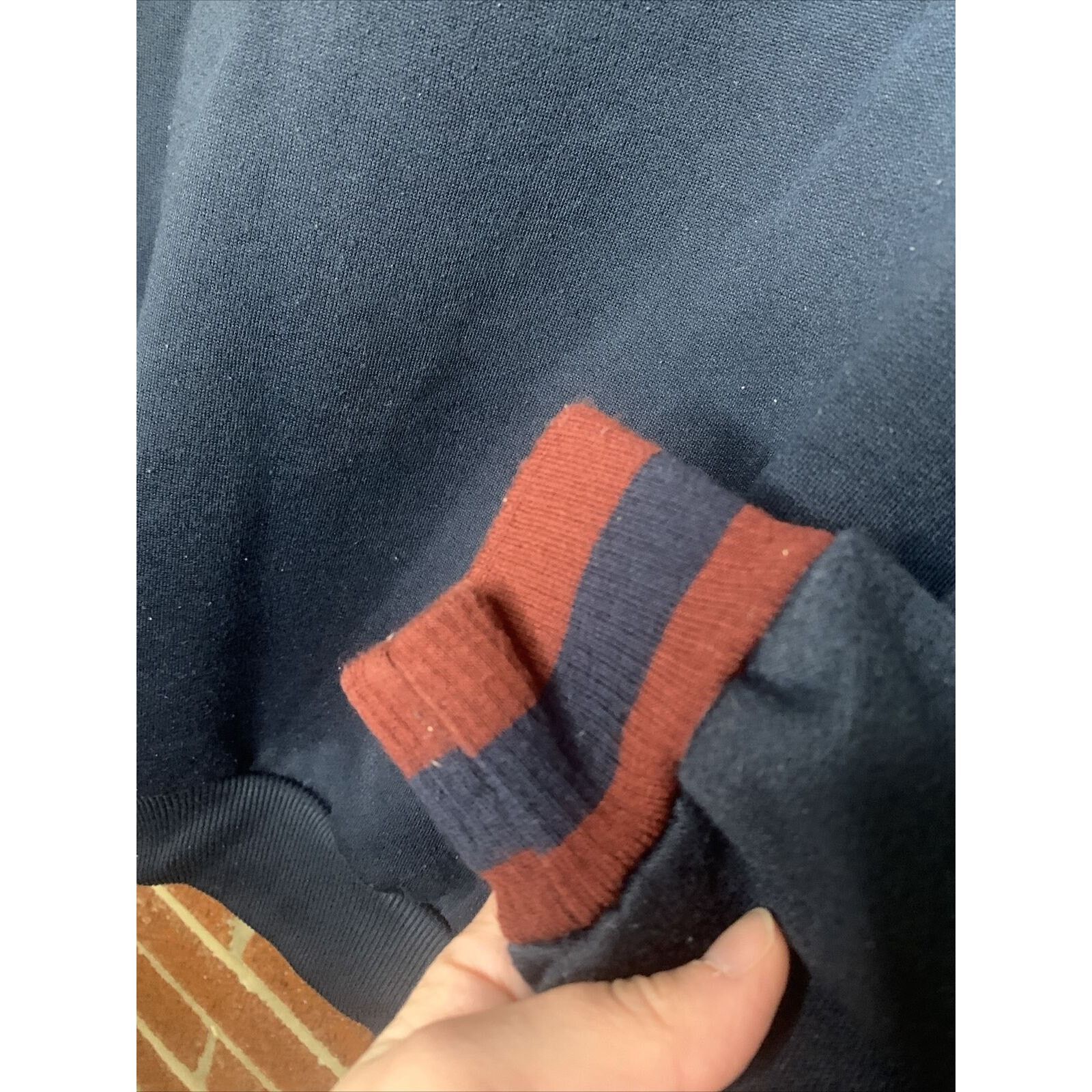 Puritan Vintage Puritan Mens Pullover Navy Blue Medium Large Size US M / EU 48-50 / 2 - 7 Thumbnail