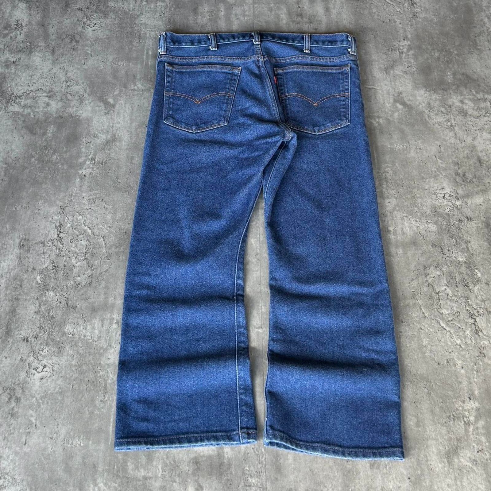 Levi's × Levi's Vintage Clothing × Vintage Vintage Y2K Levi’s 517 Baggy Boot Cut Flared Denim Jeans Size US 37 - 1 Thumbnail