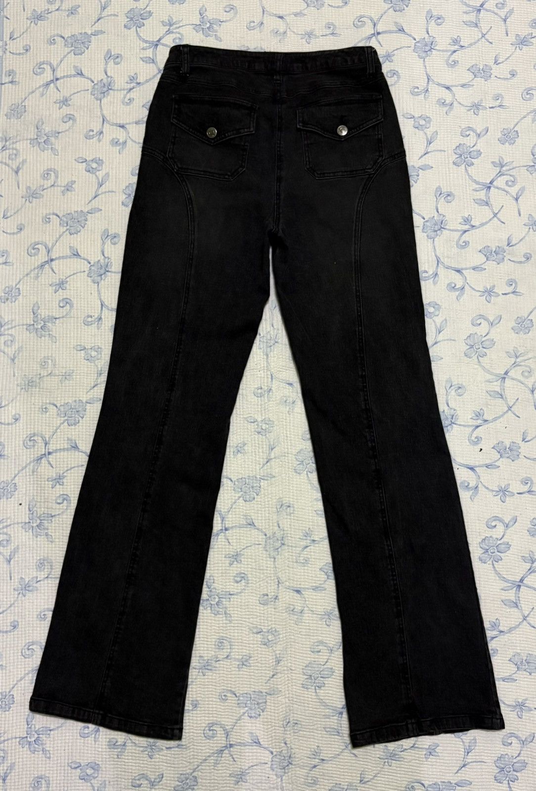 Other Metro Style Streetwear Flared Denim Jeans Size US 30 / EU 46 - 9 Thumbnail