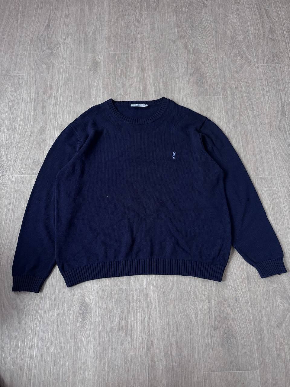 Vintage × Yves Saint Laurent Vintage YSL sweater 90s rare Size US XL / EU 56 / 4 - 1 Thumbnail