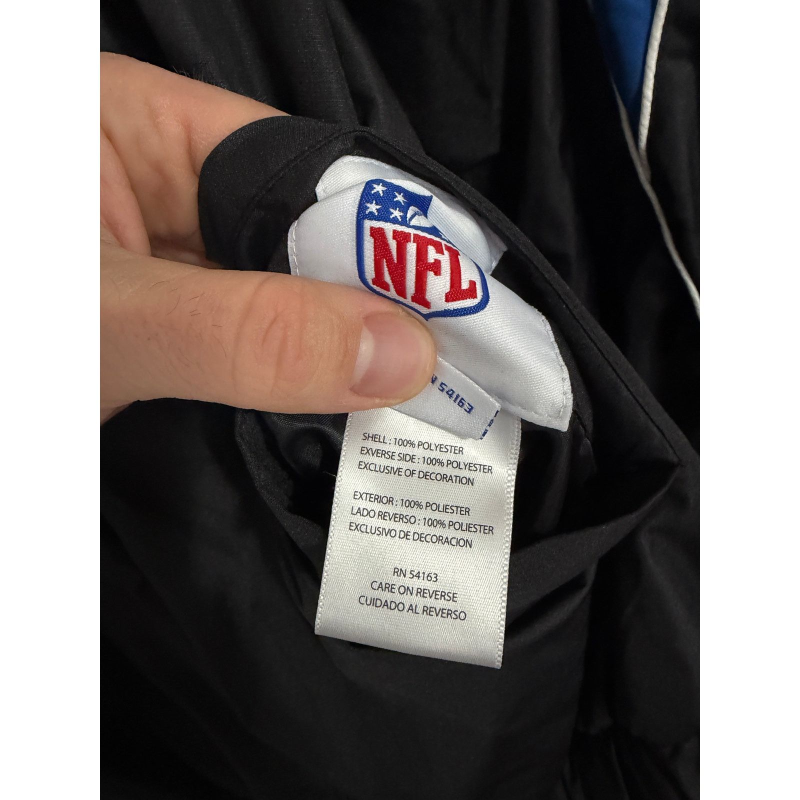 NFL Retro Indianapolis Colts Reversible Winter Jacket Size Large Size US L / EU 52-54 / 3 - 4 Thumbnail