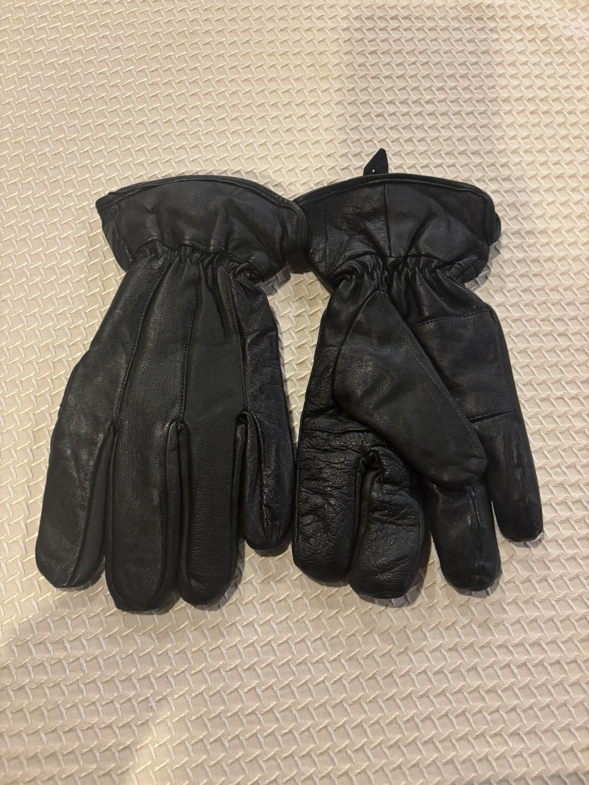 Other Black leather gloves.mm-222 Size ONE SIZE - 2 Thumbnail