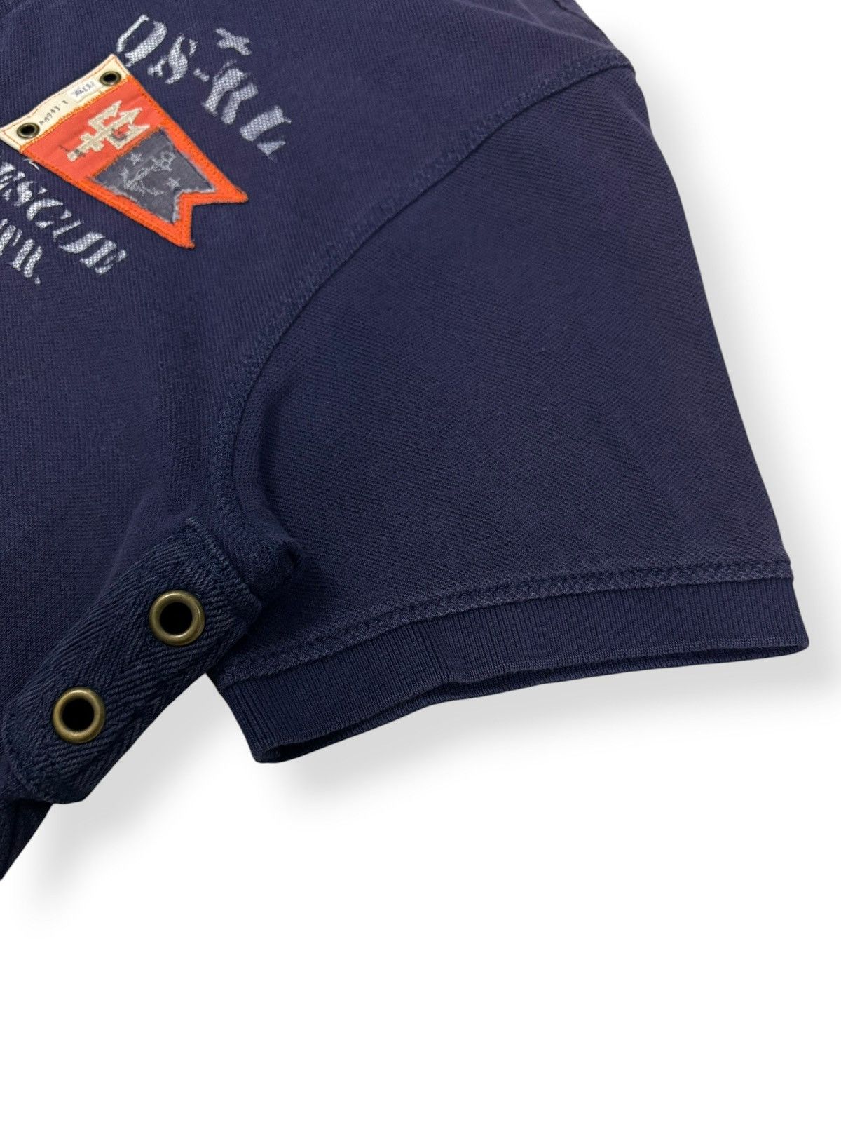 Ralph Lauren Vintage Ralph Lauren US Navy Rescue PTR Squad Polo Shirt Size US M / EU 48-50 / 2 - 10 Thumbnail