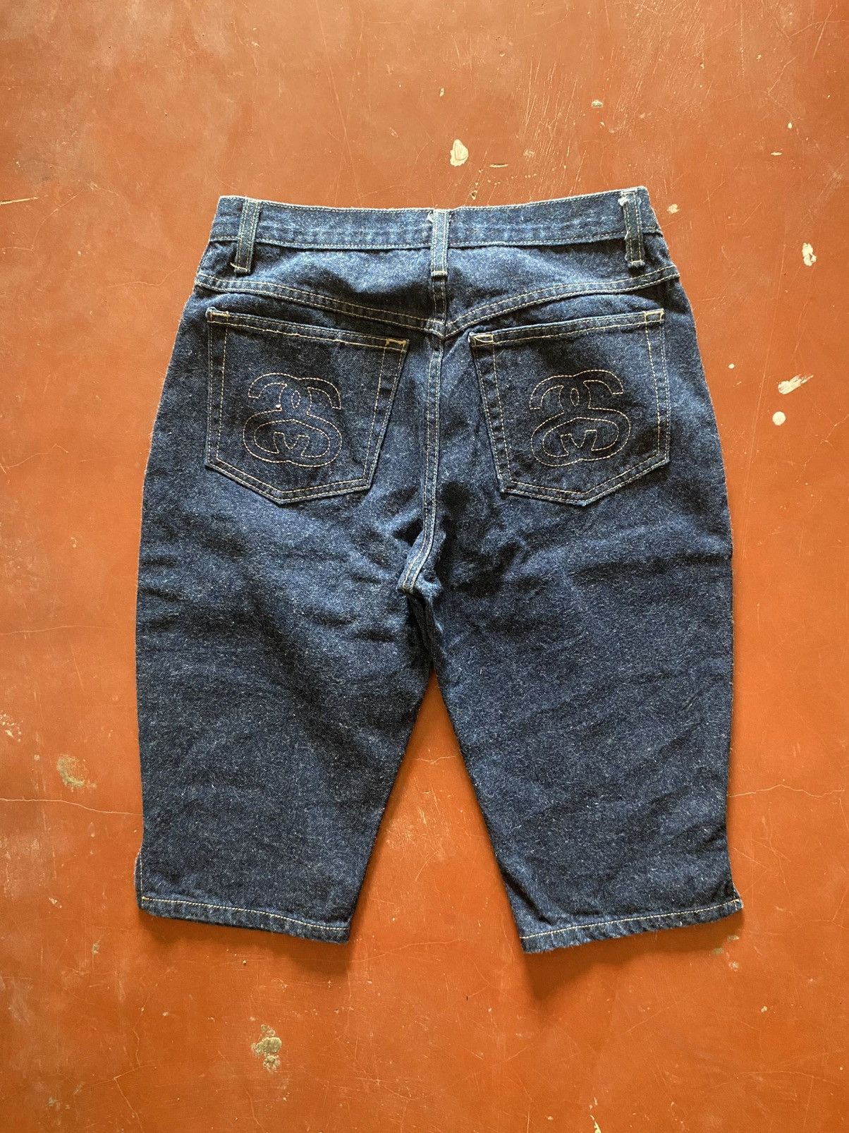 Stussy VINTAGE STUSSY DENIM SHORTS Size US 28 / EU 44 - 4 Thumbnail