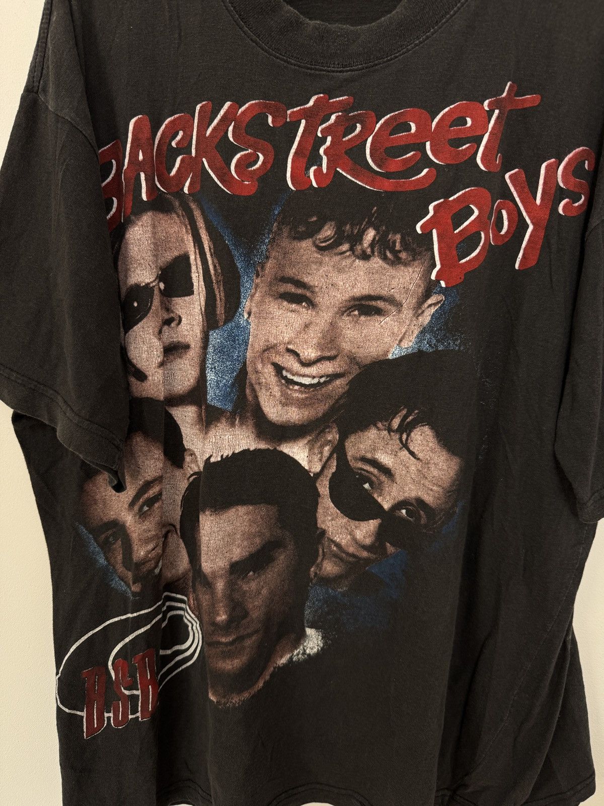 Band Tees × Vintage Vintage 90's Back Street Boys Over Print T-Shirt Size US XL / EU 56 / 4 - 3 Thumbnail
