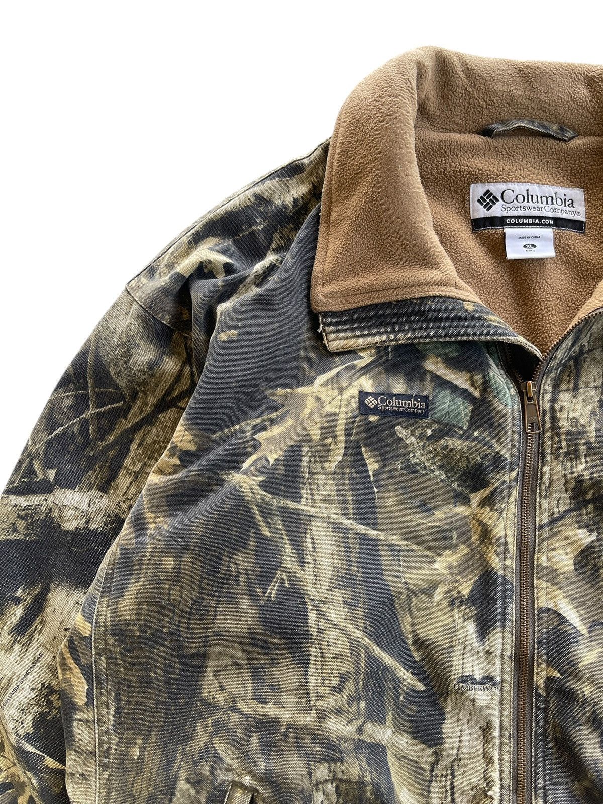 Columbia Vintage Columbia Mossy Oaks Realtree Distressed Jacket Size US XL / EU 56 / 4 - 5 Thumbnail