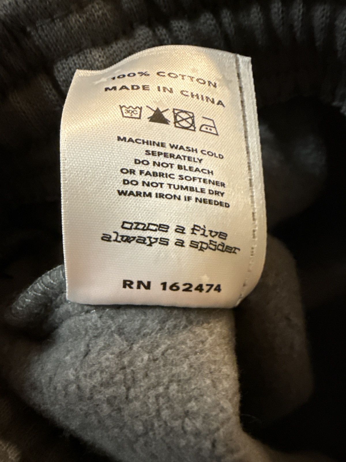 Sp5der Sp5der Punk Sweatpant “Slate” Size US 40 / EU 56 - 9 Thumbnail
