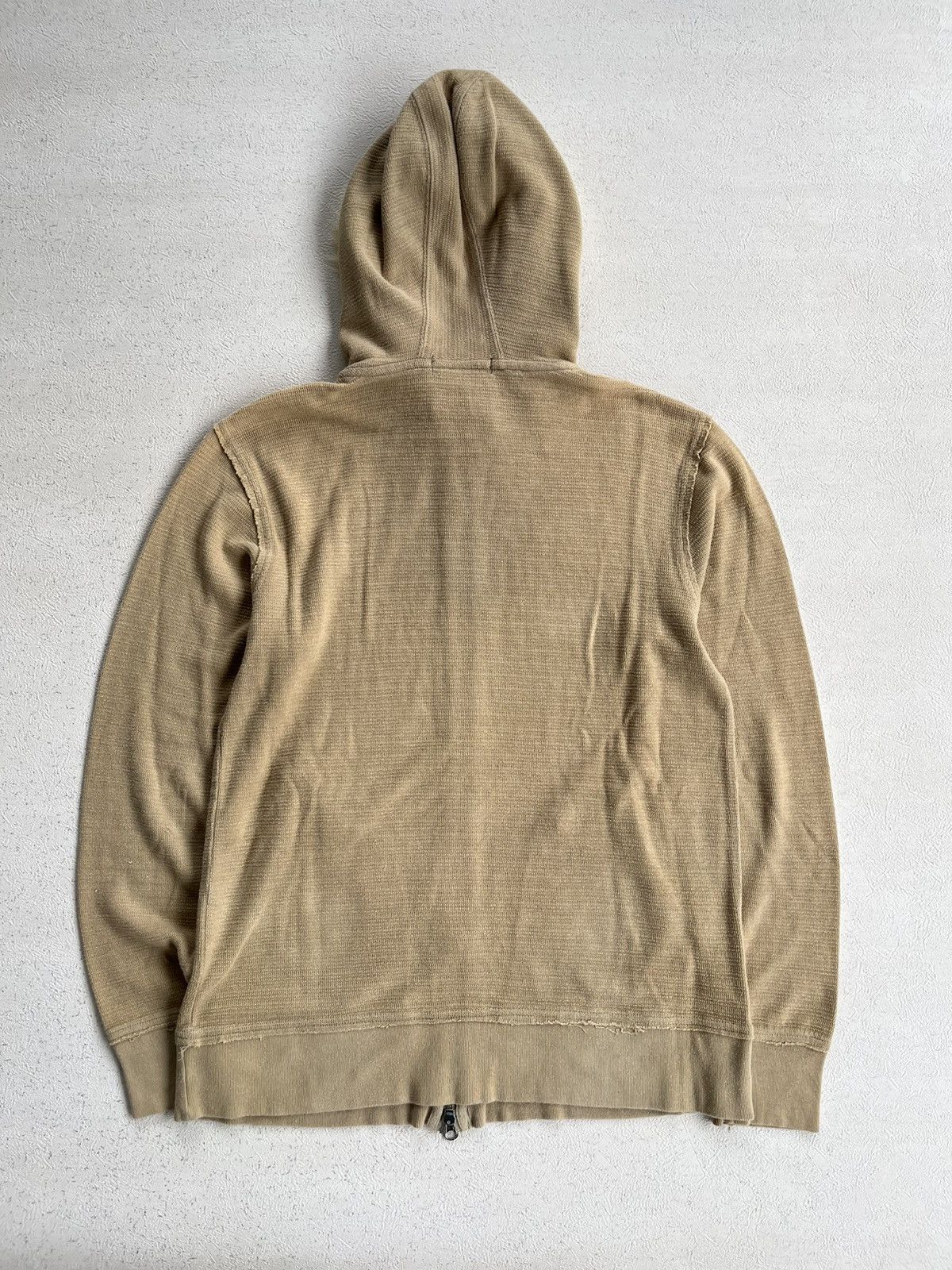 Le Grande Bleu (L.G.B.) Global Work Japan Distressed Fur zip Hoodie LGB if6w9 Style Size US M / EU 48-50 / 2 - 6 Thumbnail