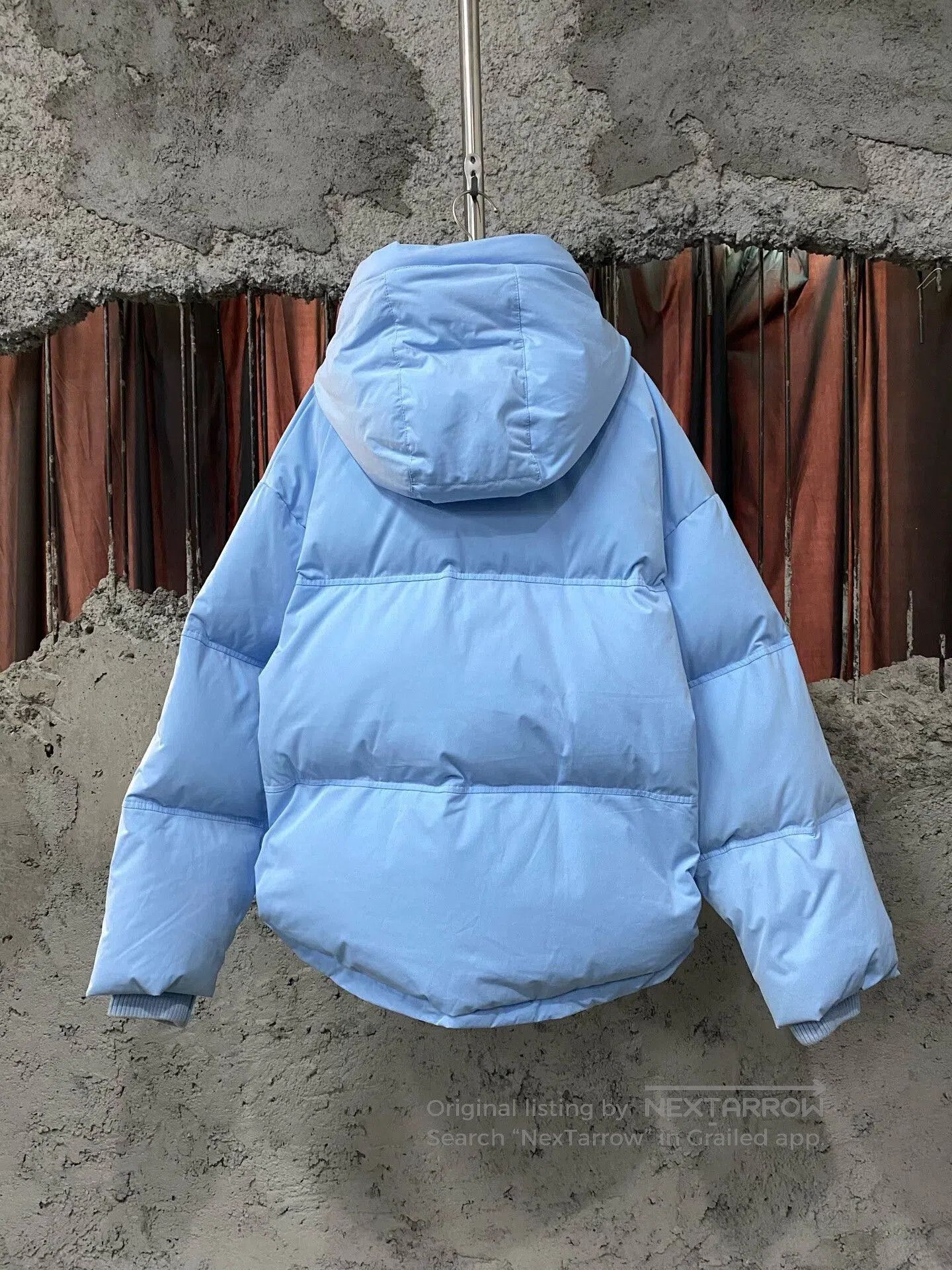 AMI stylish light blue puffer jacket. Size US M / EU 48-50 / 2 - 2 Thumbnail