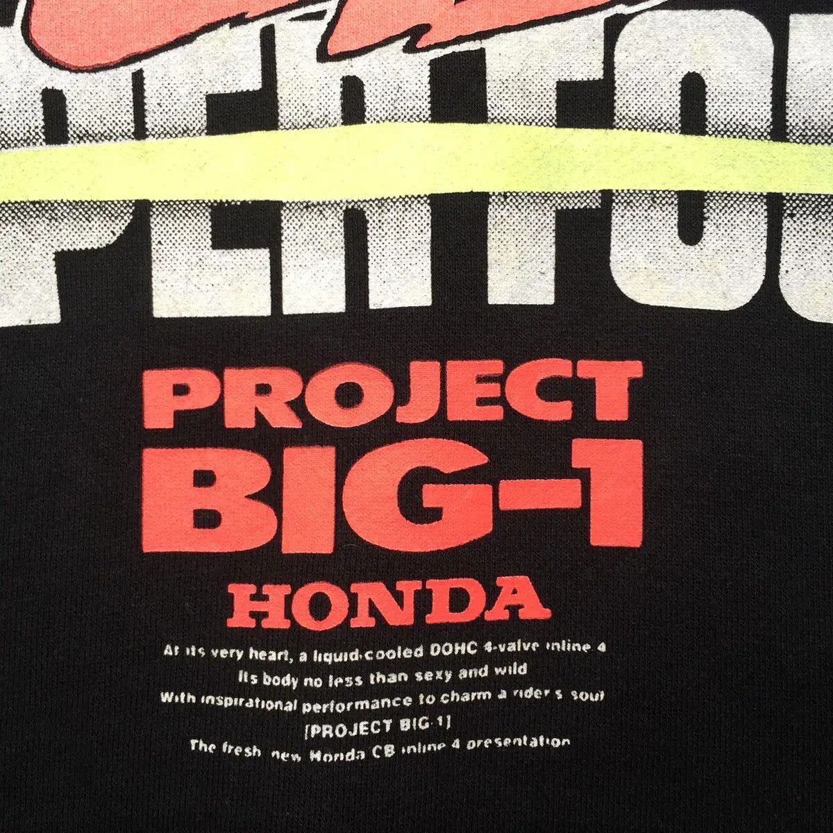 Honda Vintage 90s Honda Project Big-1 CB Super Tour Sweatshirt | L Size US L / EU 52-54 / 3 - 8 Thumbnail
