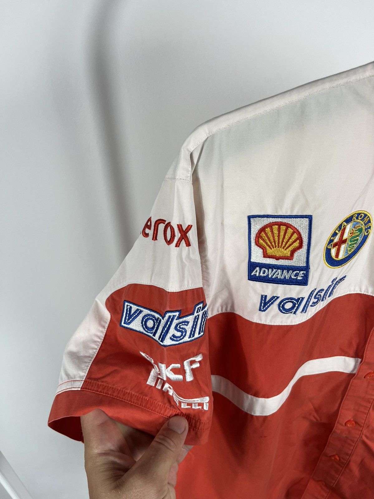 Ducati Vintage Ducati Xerox Superbike Team Racing Shirt Red White Size US L / EU 52-54 / 3 - 5 Thumbnail