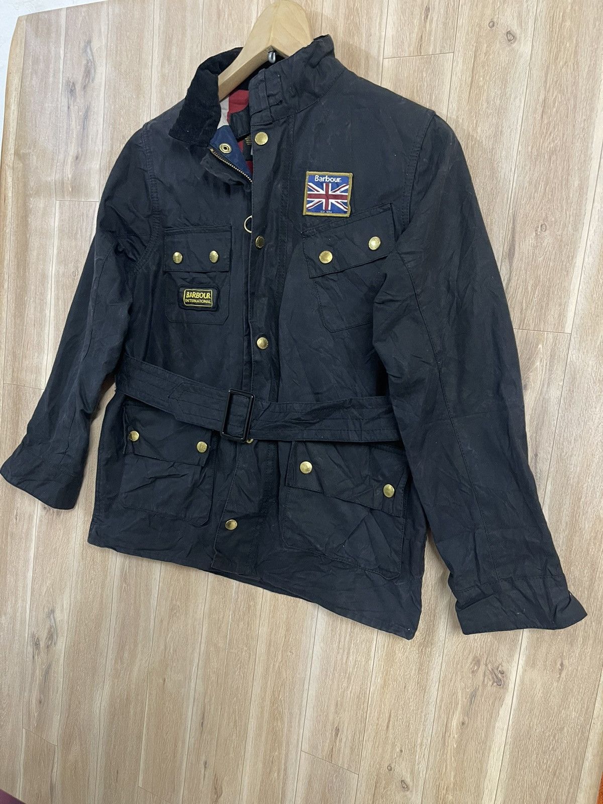 Barbour × Vintage Vintage Barbour Ladies Jacket For Cafe Racer Mods XL Size XL / US 12-14 / IT 48-50 - 4 Thumbnail