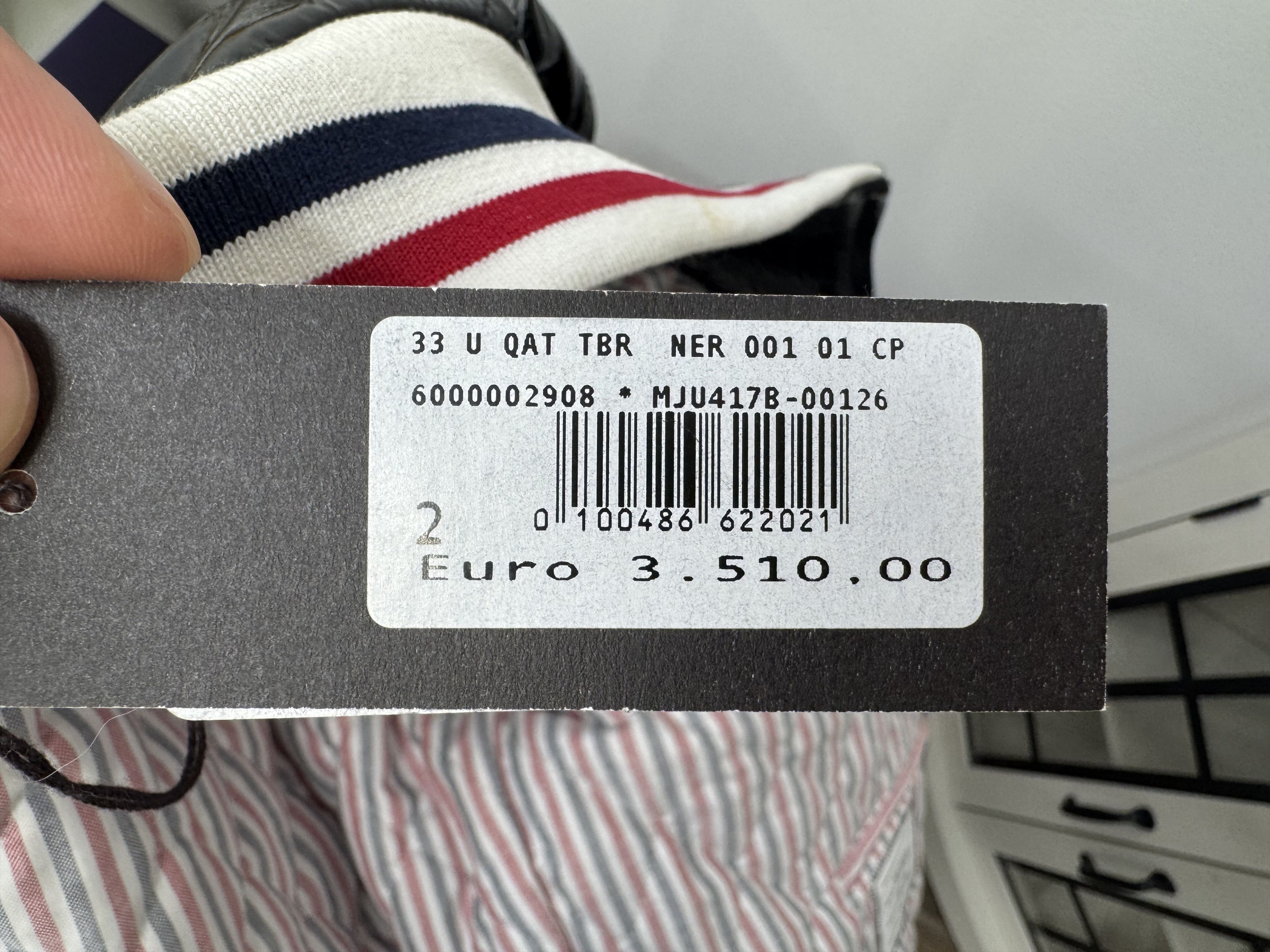 Thom Browne Fitted Varsity Jacket W/Front Zip in Patent Leather Size US M / EU 48-50 / 2 - 6 Thumbnail