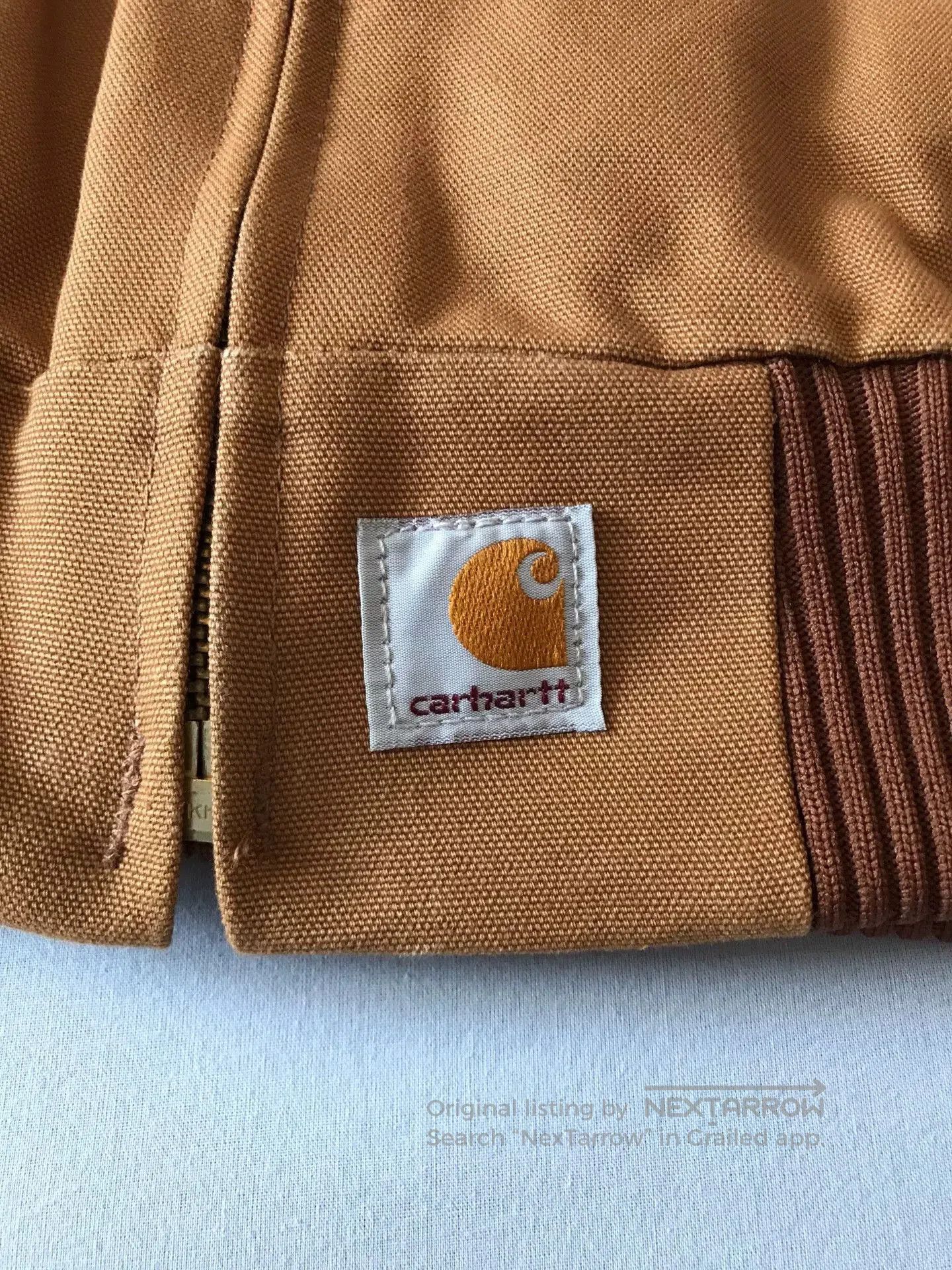 Carhartt Carhartt J13 Brown Canvas Jacket. Size US L / EU 52-54 / 3 - 5 Thumbnail