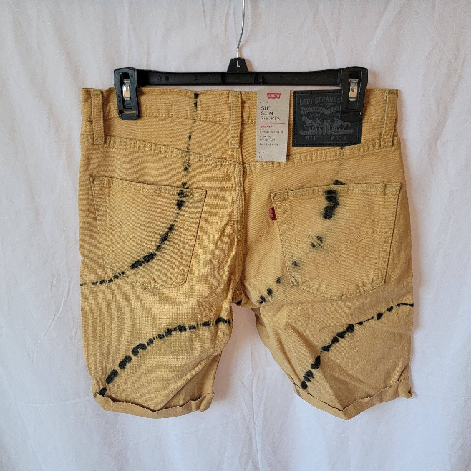 Levi's Levi's 511 Tie Dye Jorts Jean Shorts Size 30 Size US 30 / EU 46 - 12 Thumbnail